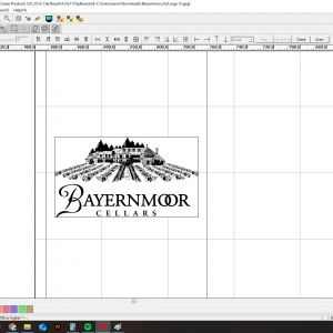 100 Bayern Moor Cellars Horizontal Clip board Slim (fits 4.25x11 paper)
