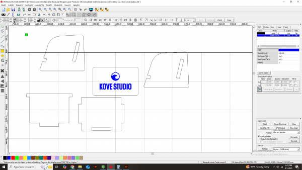 10 Kove Studios business card holders