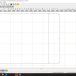All Leather Menu Cover