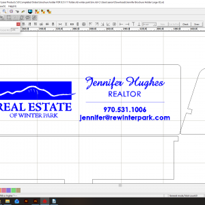 10 Brochure Stands. 8.5x11 Winter Park Jennifer