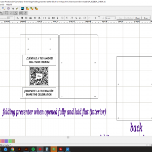 20 Folding Bill Presenters (Bodega logo)